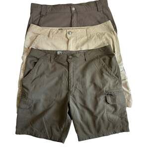 Reel Legends Men's Cargo Fishing Shorts Bundle